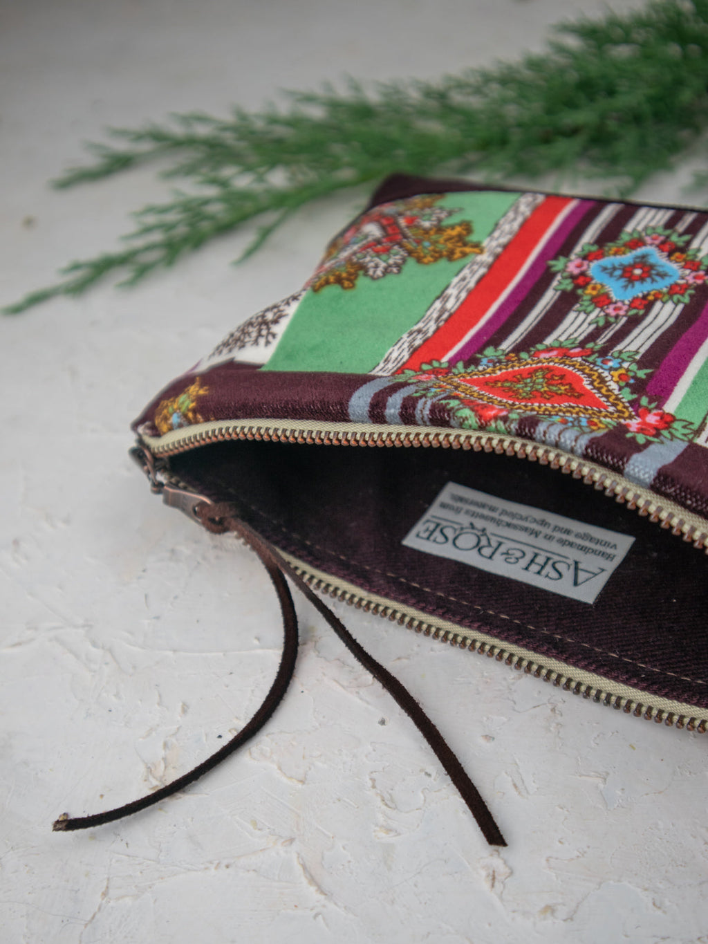Bohemian Rhapsody Velvet Clutch
