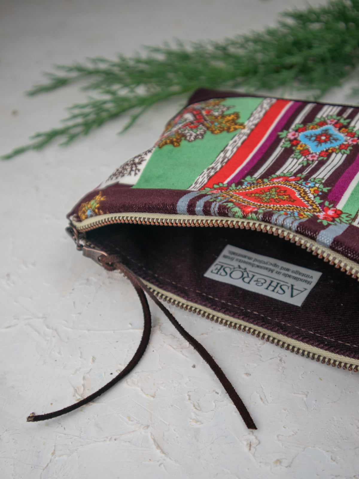 Bohemian Rhapsody Velvet Clutch