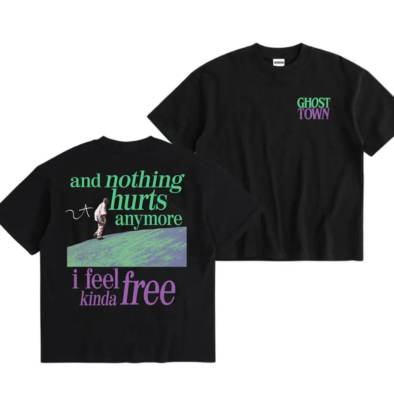 Ghost Town T-Shirt – Free City Ghost Town Kanye Inspired Graphic Tee