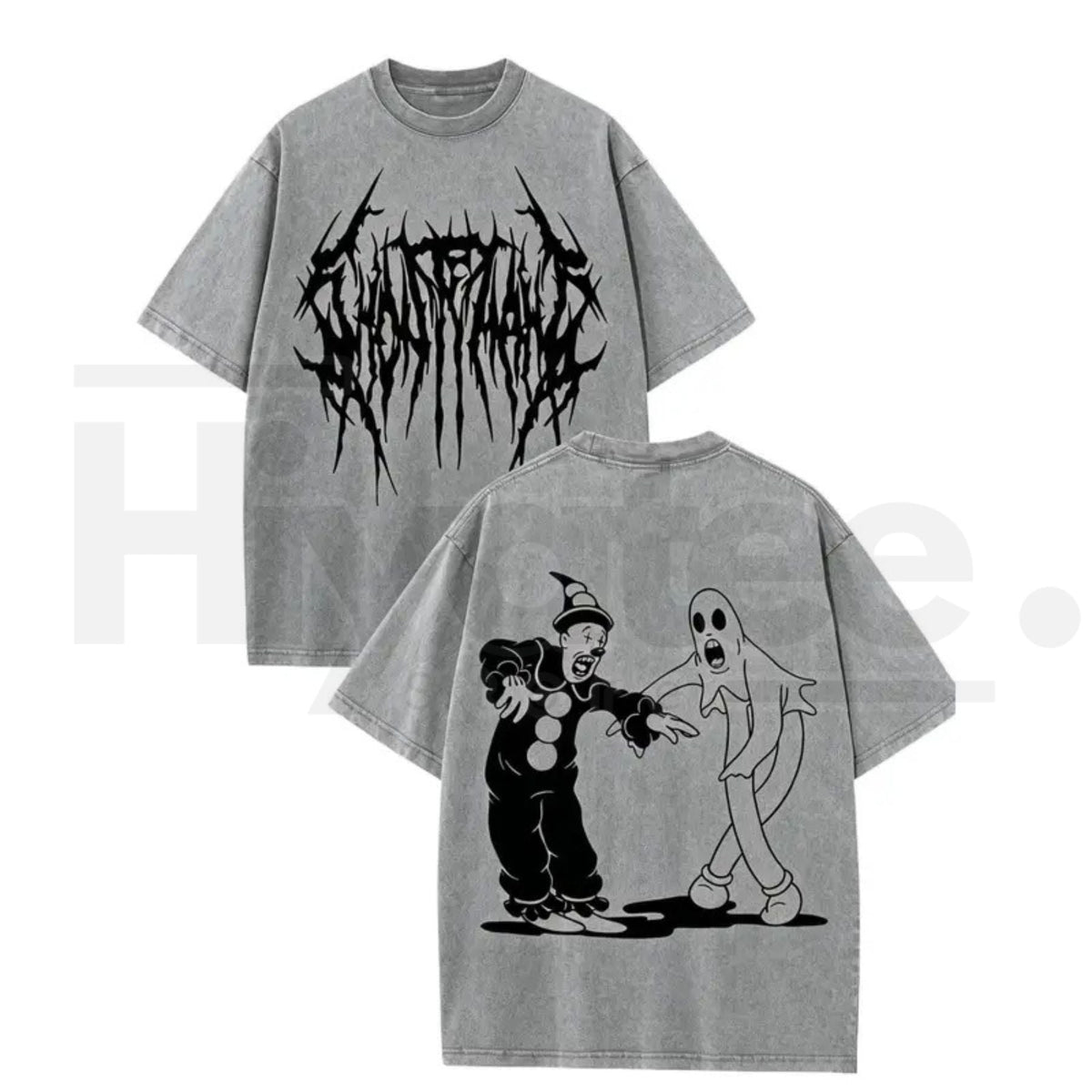 Ghostemane Spooky Halloween Graphic Washed Tee