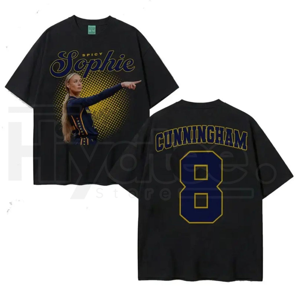 Graphic Sophie #8 2-Sided Basketball T-Shirt – Premium Game Day Fan Graphic Tee