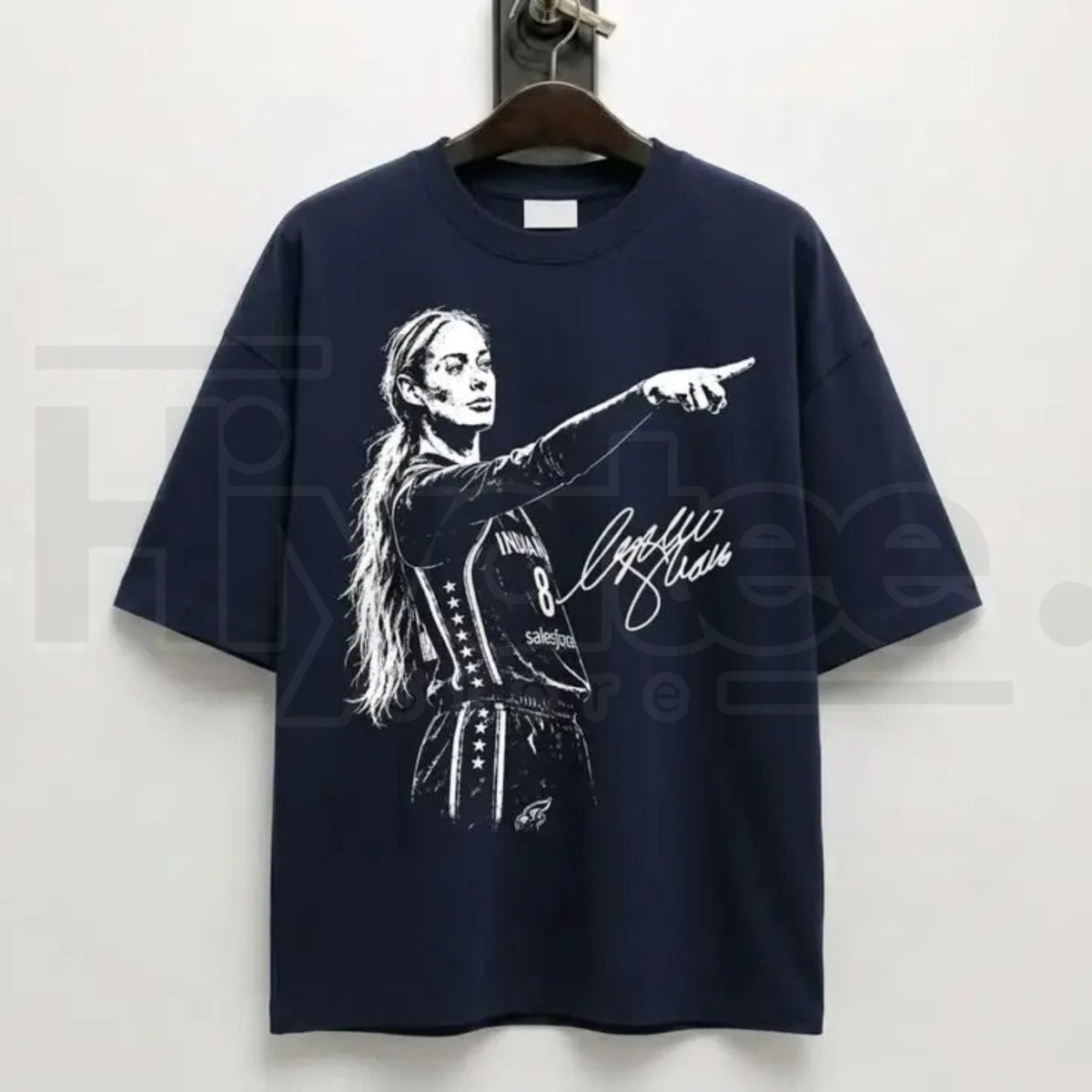 Graphic Sophie Cunningham Signature Basketball T-Shirt – High-Contrast Court Graphic Tee