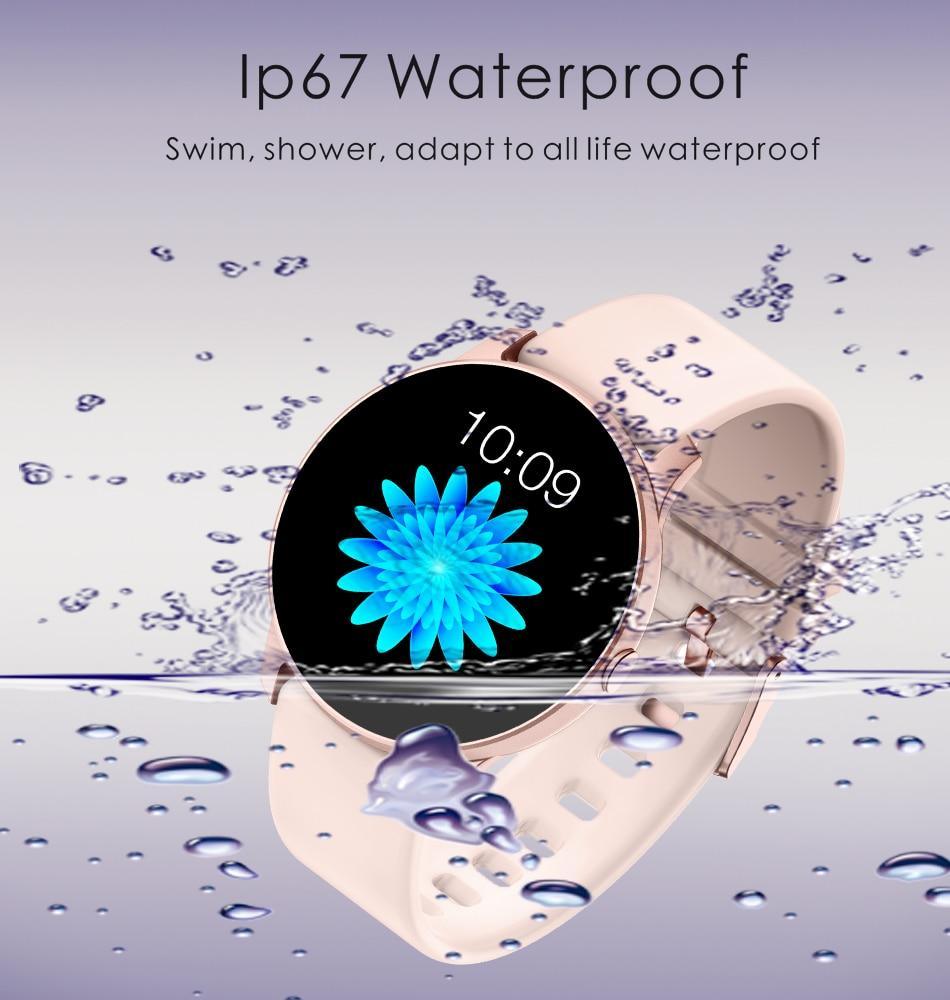New Waterproof Smart Watch For Women With Heart Rate Monitoring Health Smart Watch Options and Pedometer Fitness Tracker Smart Bracelet For Sport and Fitness