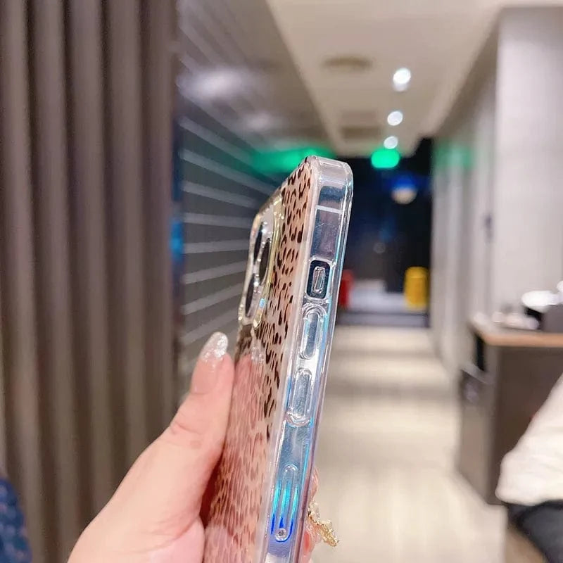 Bling Leopard iPhone Case