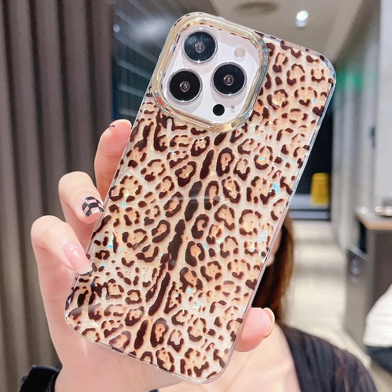 Bling Leopard iPhone Case