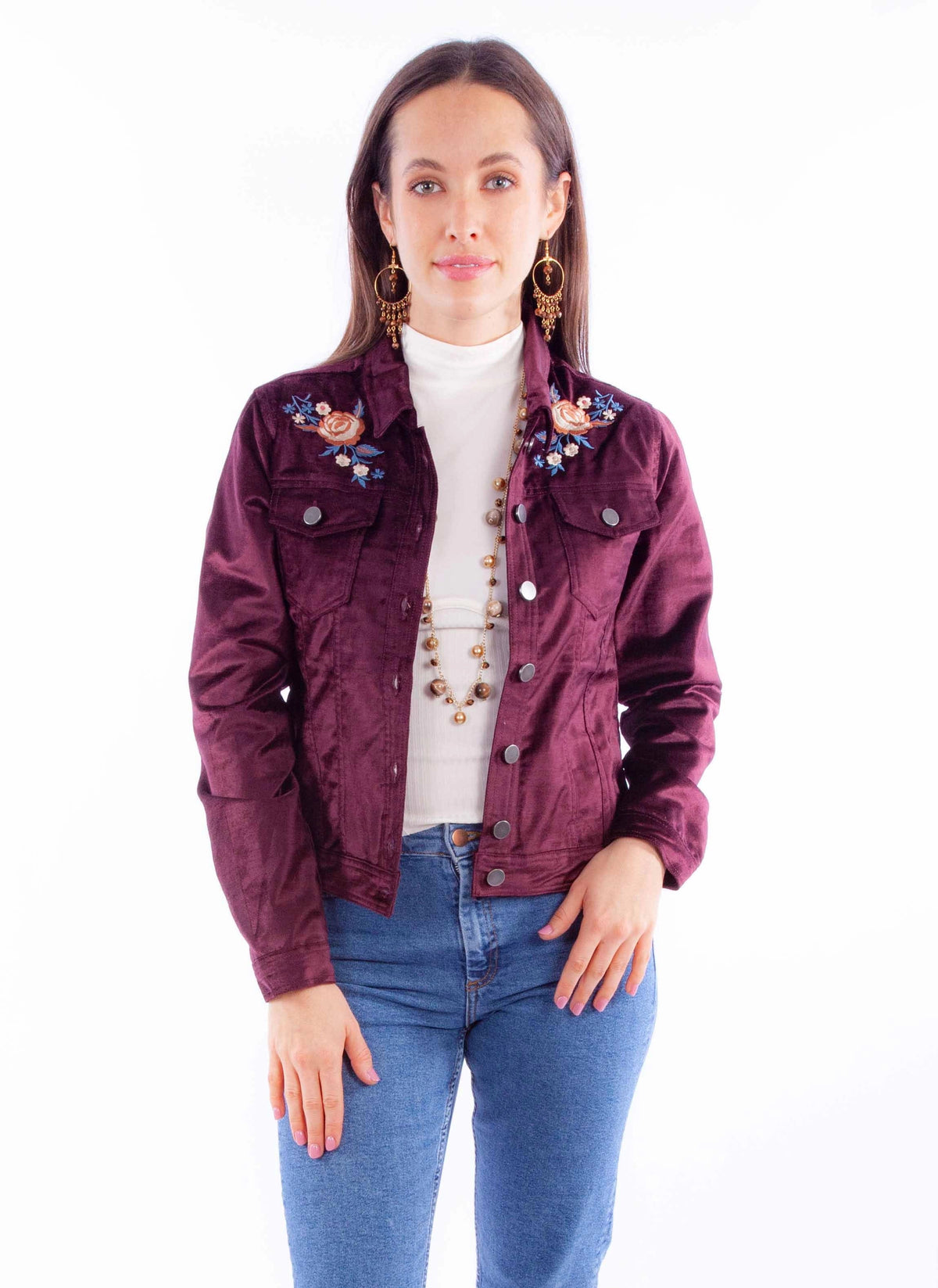 Honey Creek Velvet Embroidery - Women's Jacket