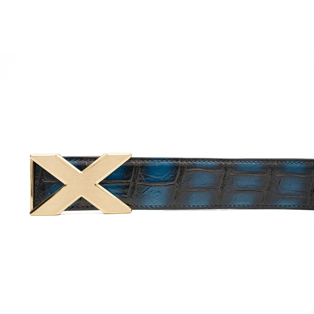 Handcrafted Alligator Leather Belts DVG238
