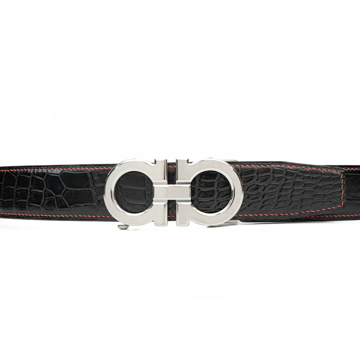 Handcrafted Alligator Leather Belts DVG259