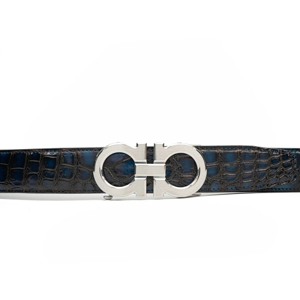 Handcrafted Alligator Leather Belts DVG266