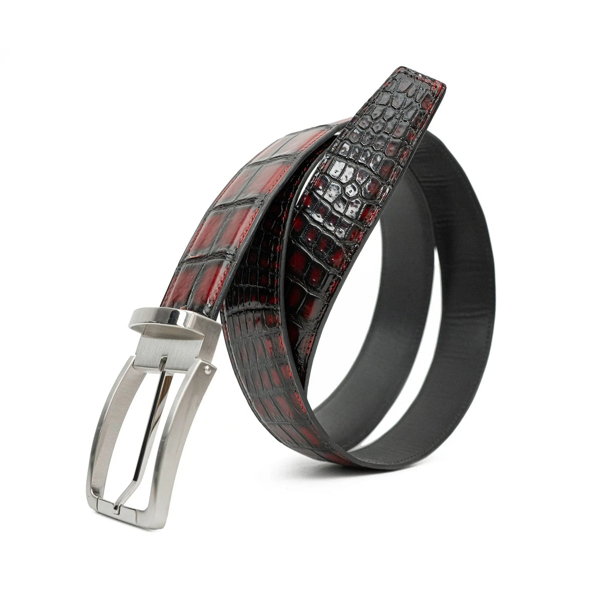 Handcrafted Alligator Leather Belts DVG279