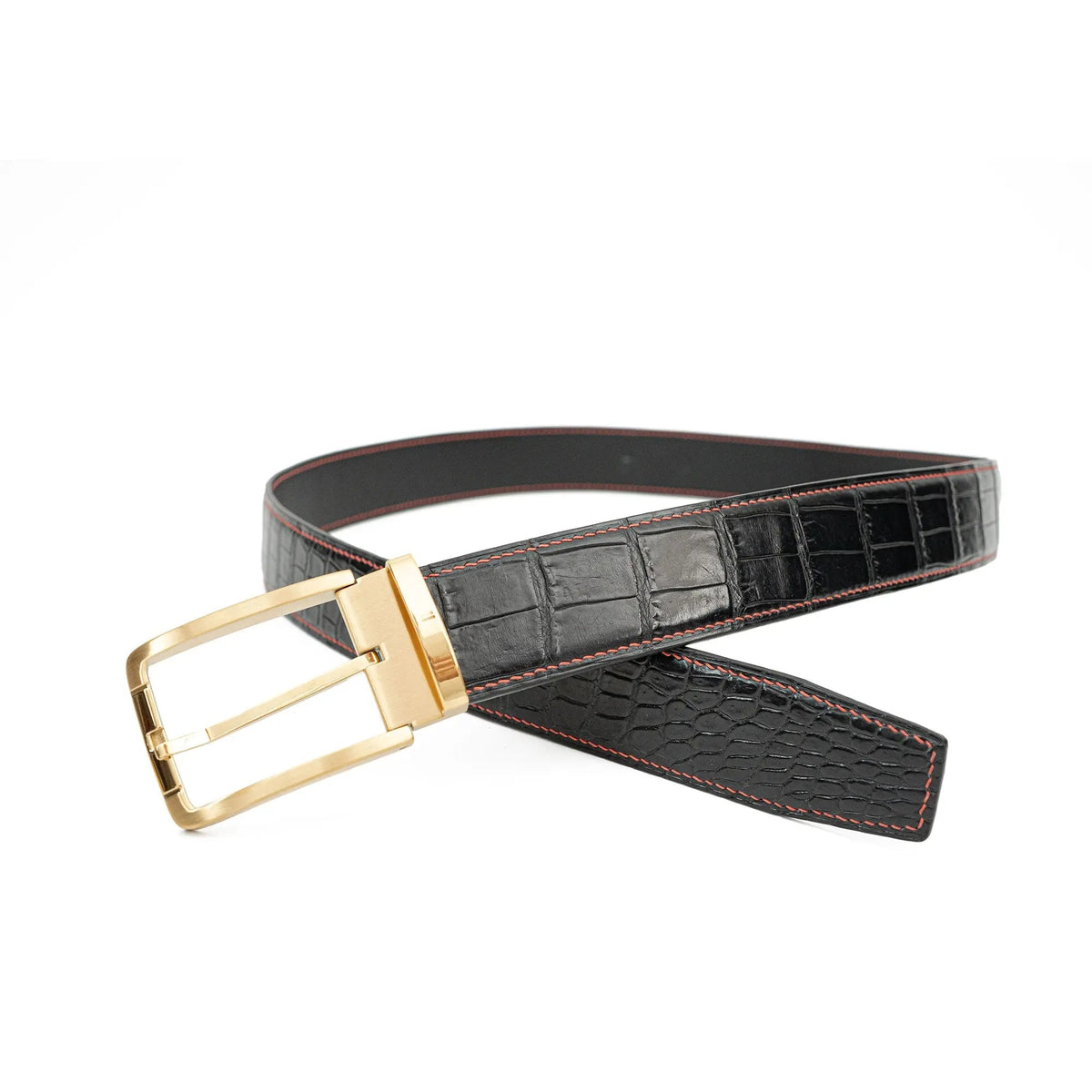 Handcrafted Alligator Leather Belts DVG291