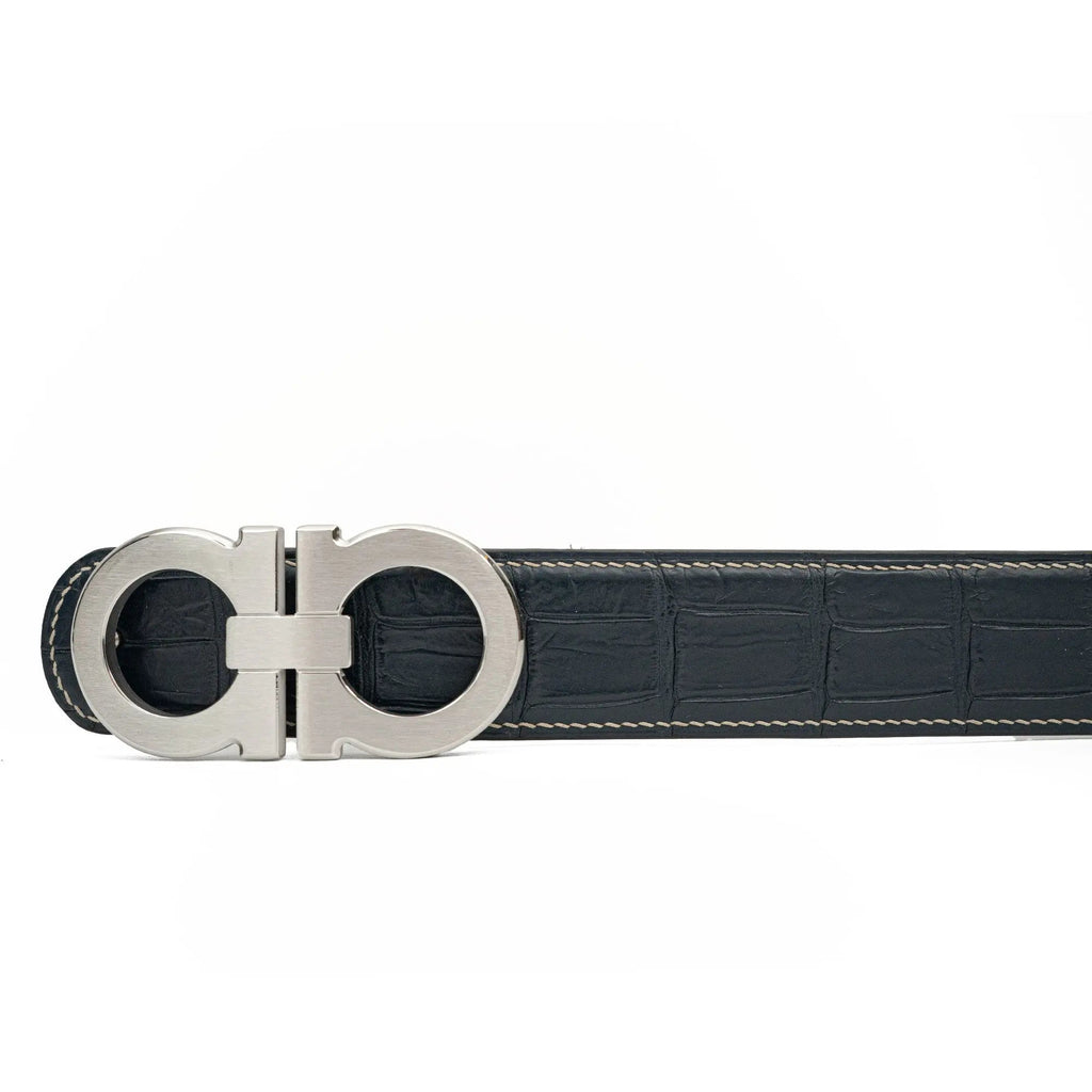 Handcrafted Alligator Leather Belts DVG345