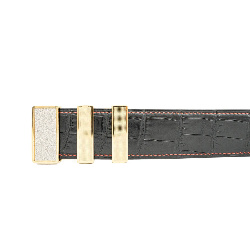 Handcrafted Alligator Leather Belts DVG45