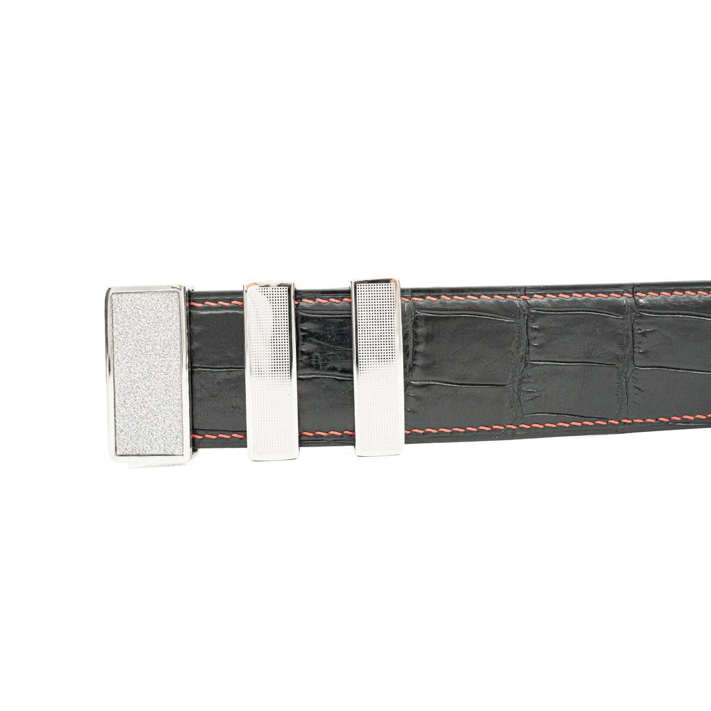 Handcrafted Alligator Leather Belts DVG45