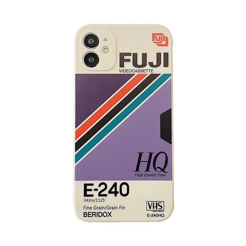 Retro Vibes VHS Label iPhone Case