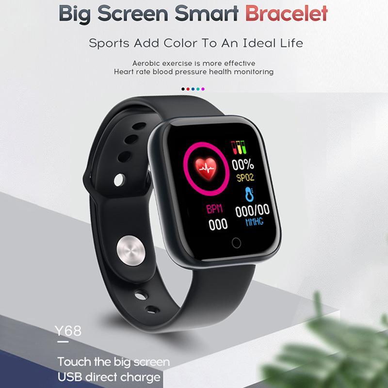 Elegant Popular Smart Watch For Women and Men D20 Pro Men Smartwatch for IOS and Android Sistems With Heart Rate Monitor Blood Pressure Sports Tracker Wristband
