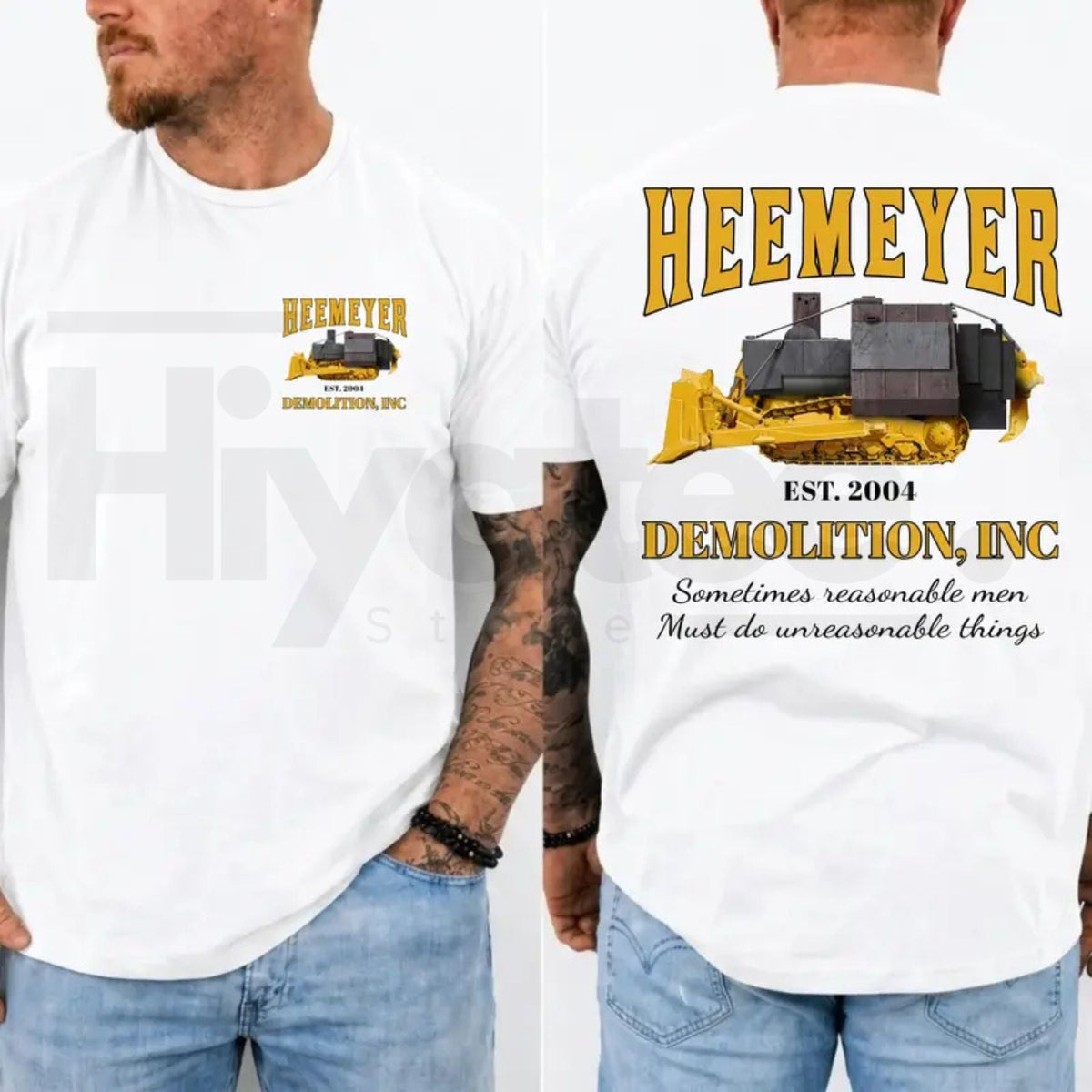 Heemeyer Demolition Inc T-Shirt – Komatsu D355A Killdozer 2004 Shirt