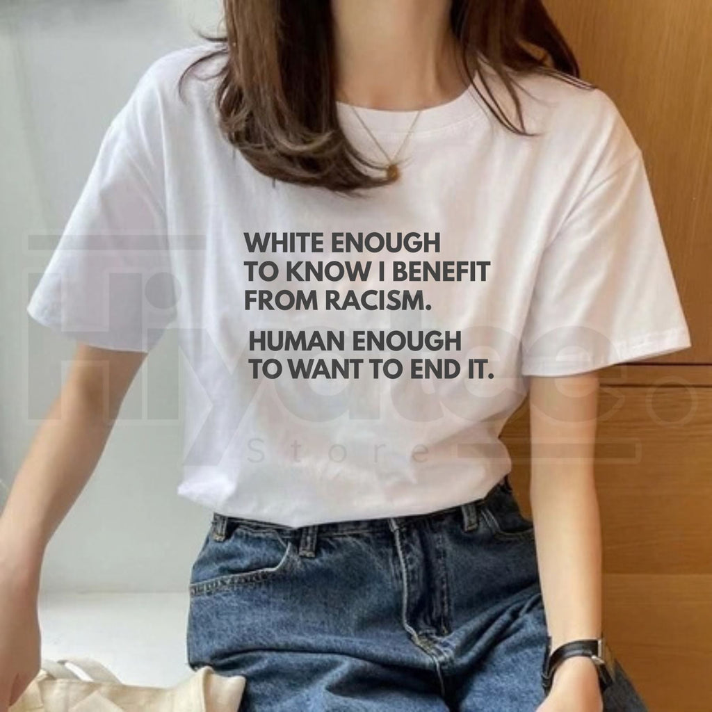 Human Enough T-Shirt – Funny Introvert Mental Health Graphic Tee