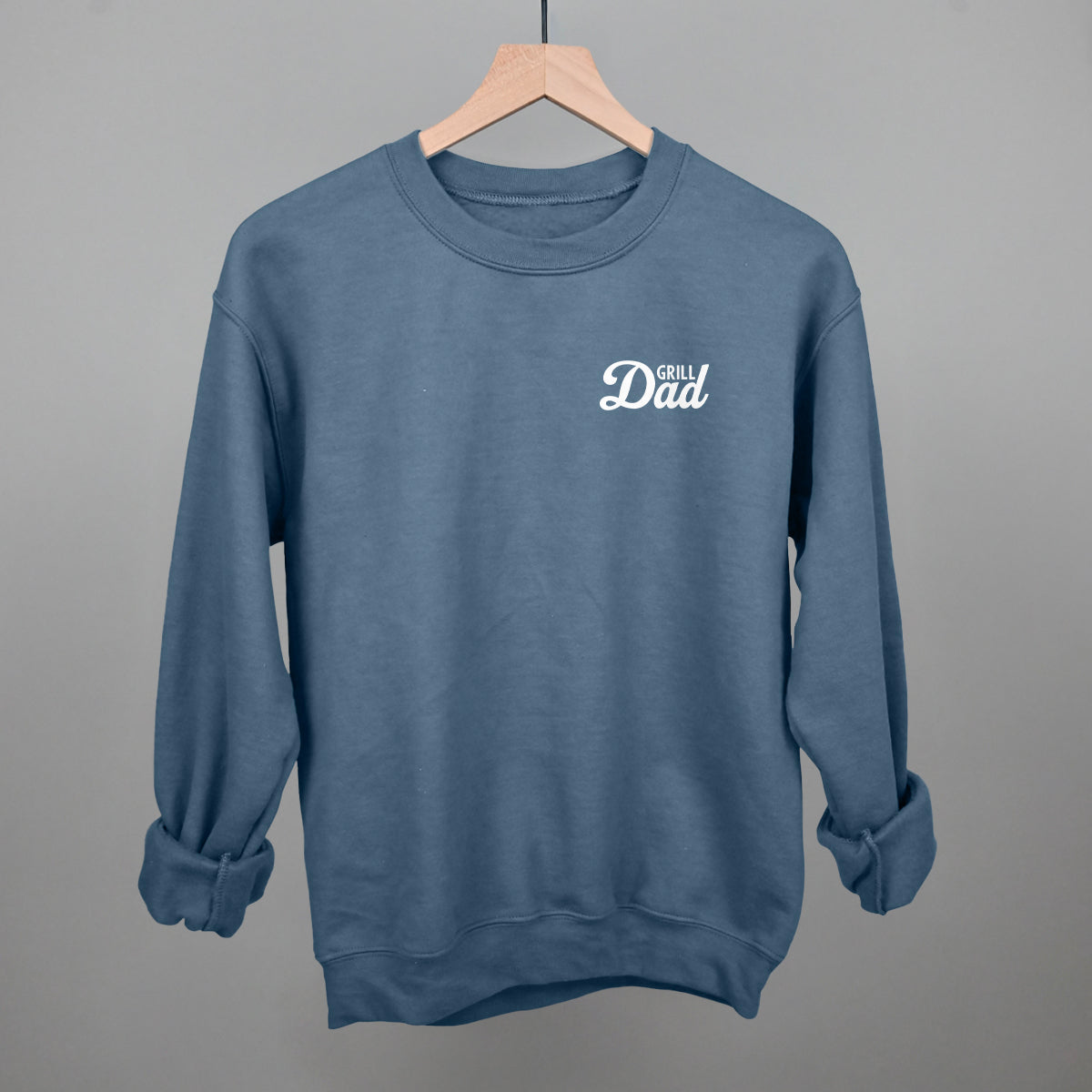 Grill Dad (White) (Left Chest)