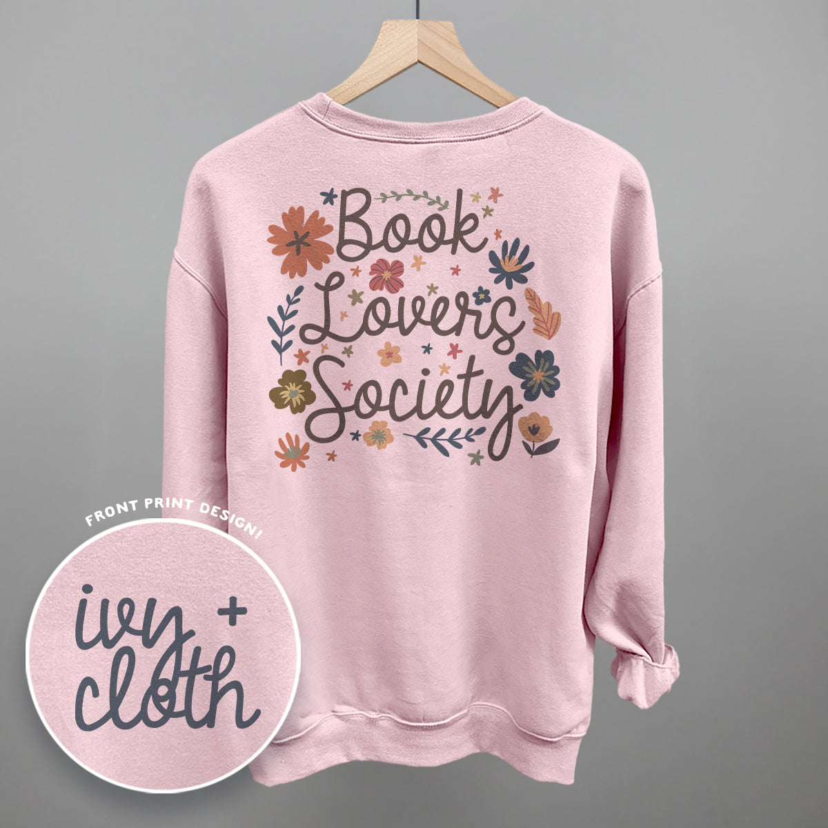 Book Lovers Society (Back Print)