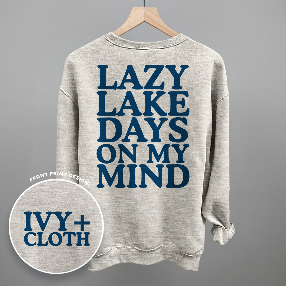 Lazy Lake Days (Back Print)