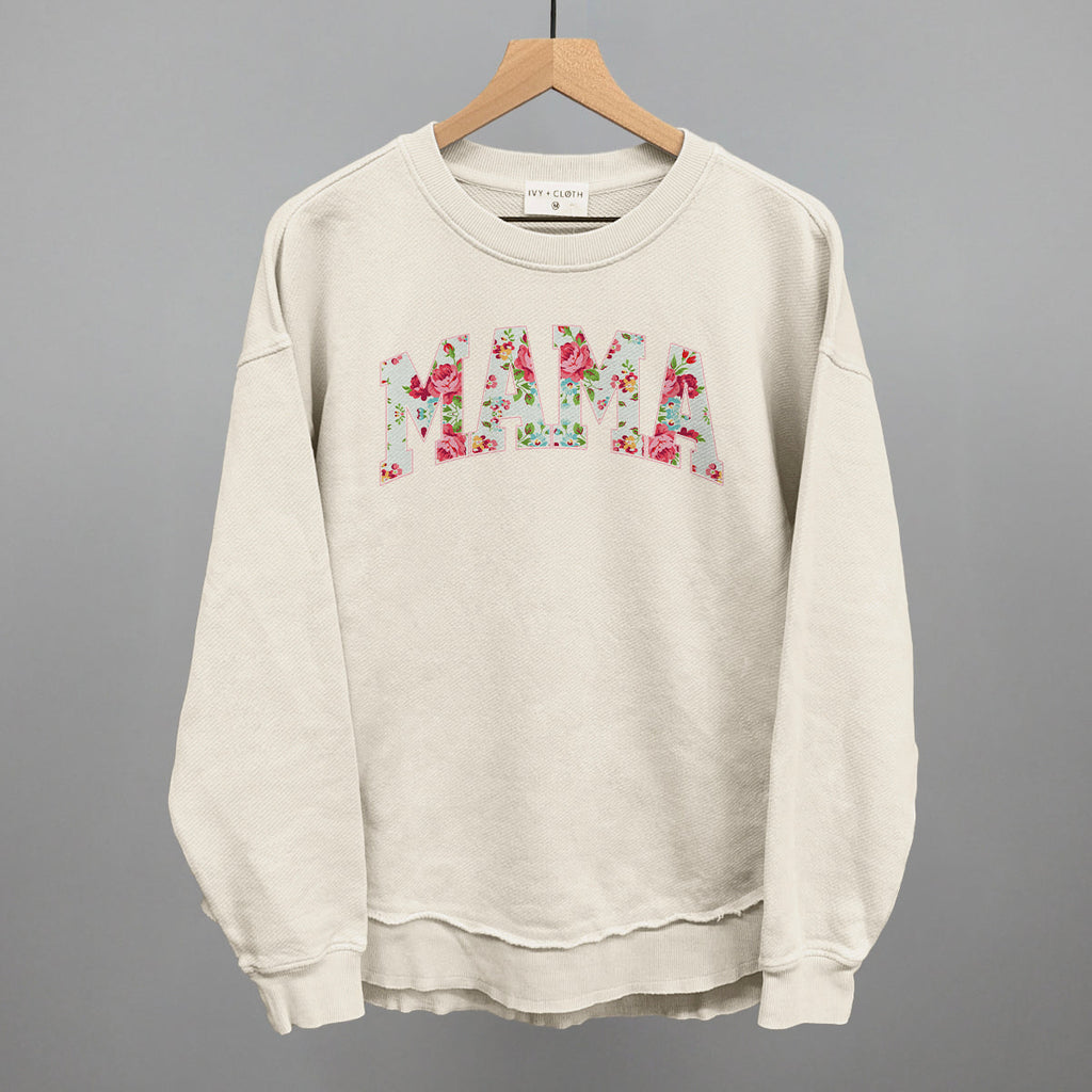 Mama (Block Letter Floral)