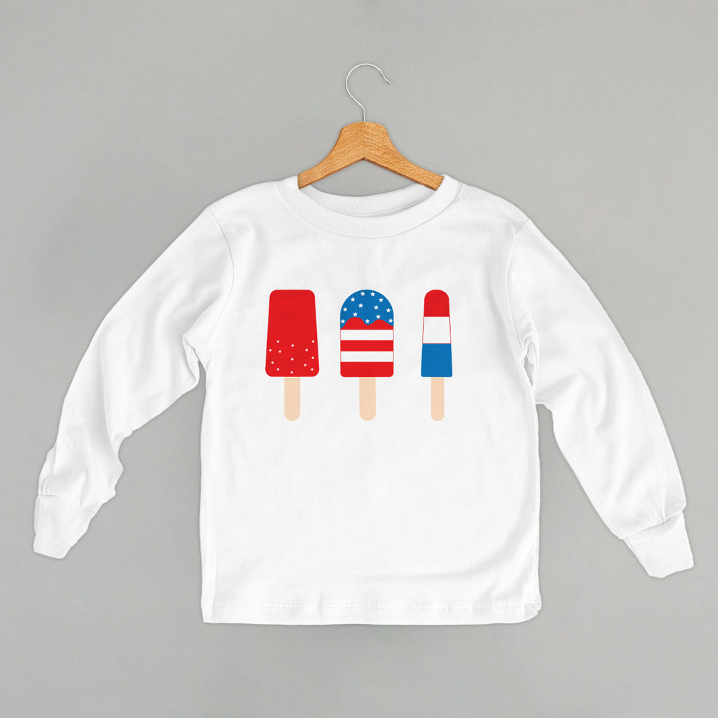 Red White & Blue Popsicles (Kids)