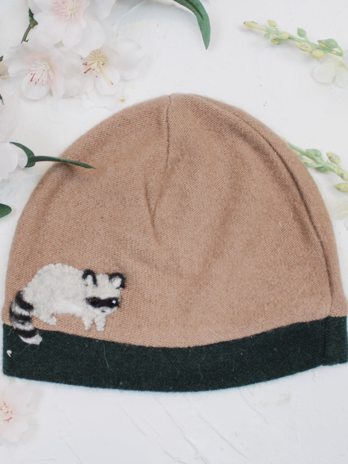Raccoon Cashmere Hat - Baby