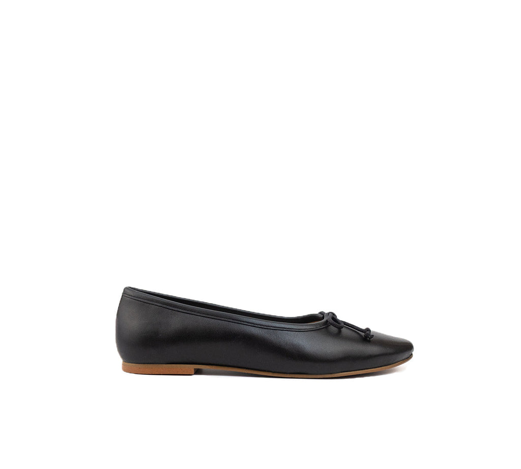 Belle Black Leather