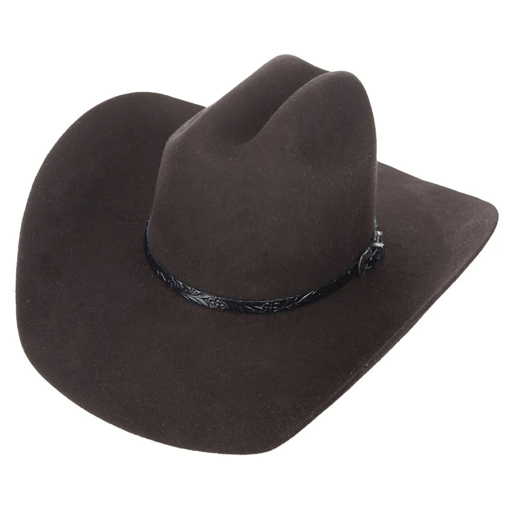 Justin Rock Creek - (2X) Wool Felt Cowboy Hat