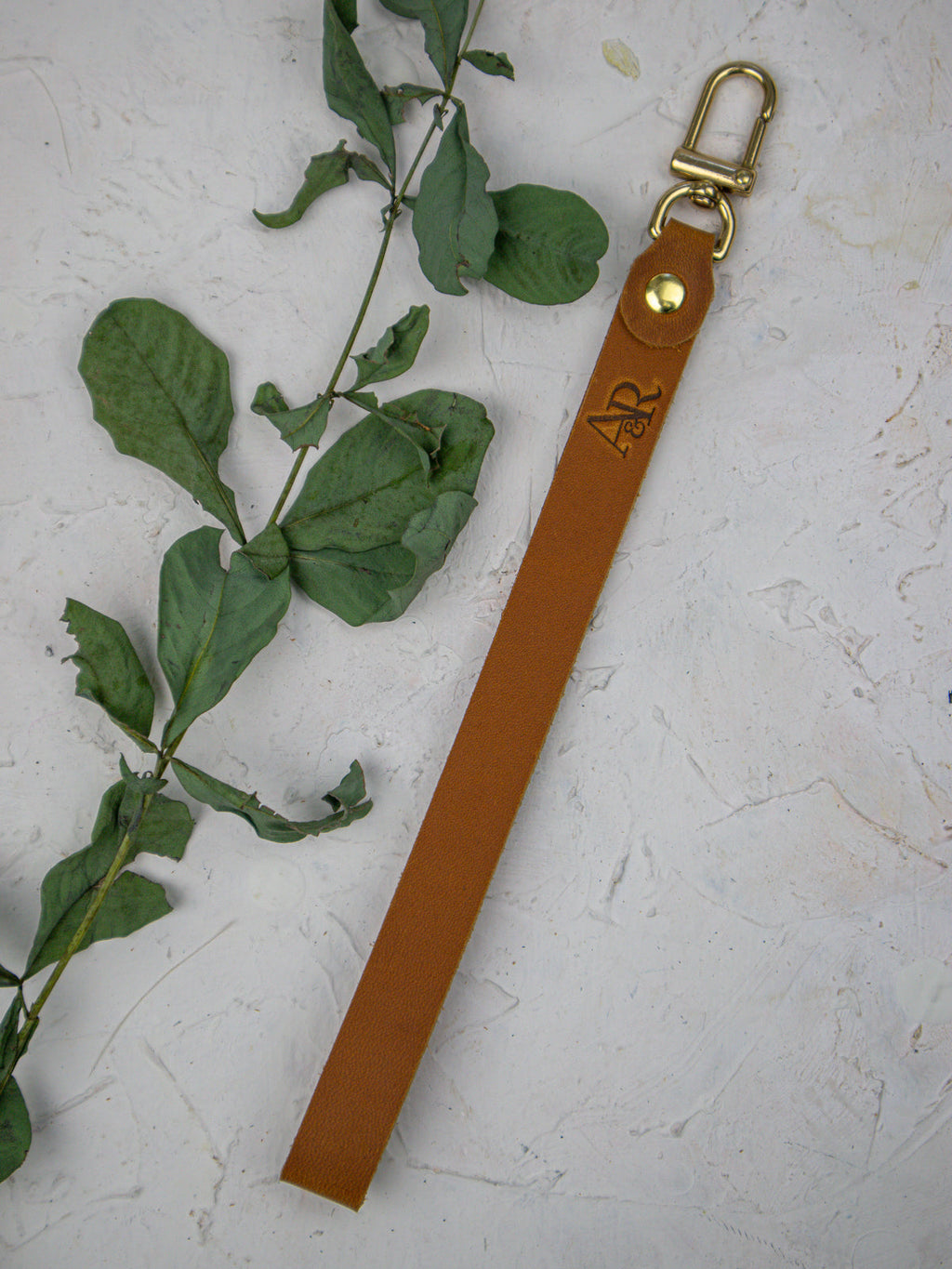 Leather Wristlet Strap