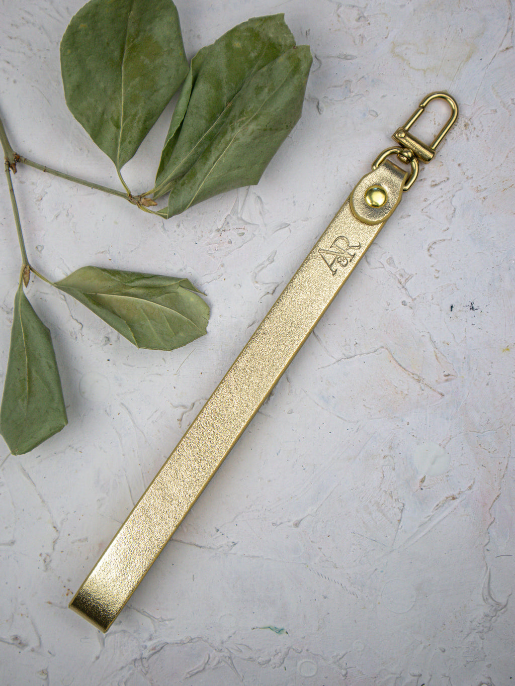 Leather Wristlet Strap
