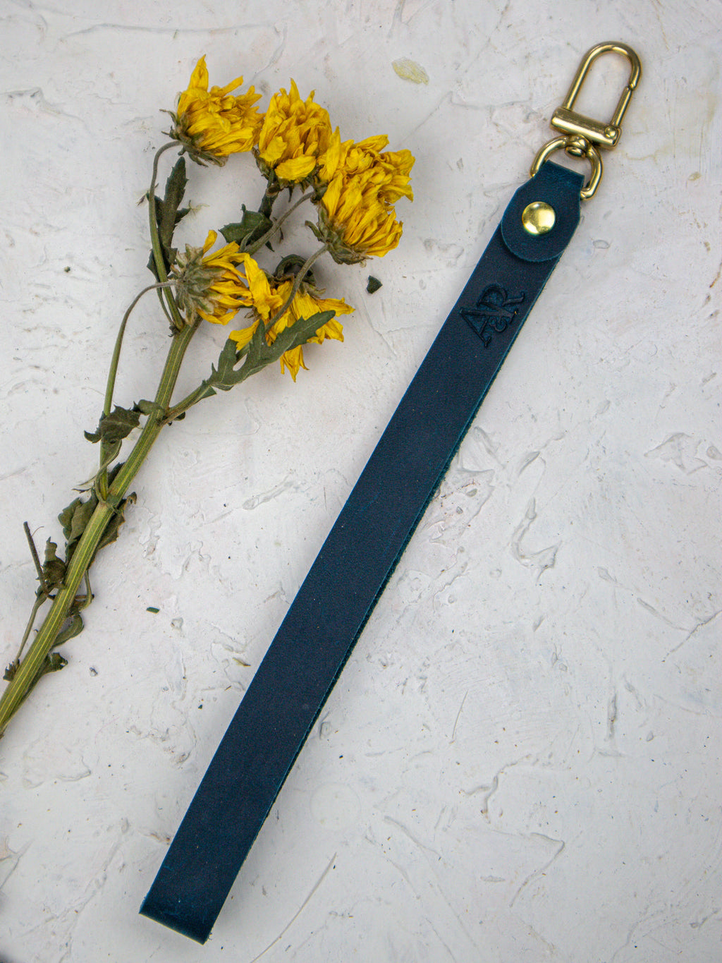 Leather Wristlet Strap