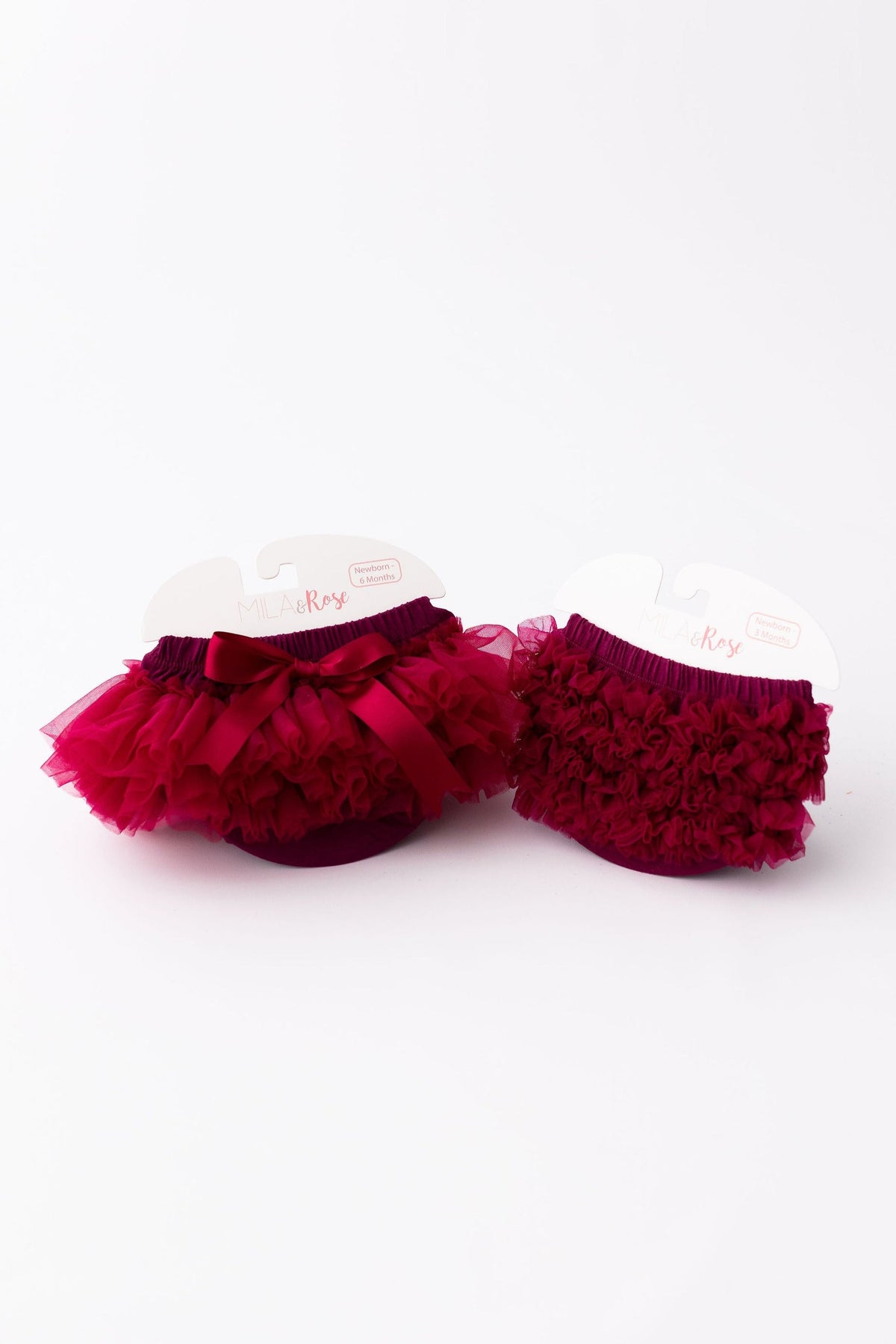 Maroon Ruffle Tutu Bloomer