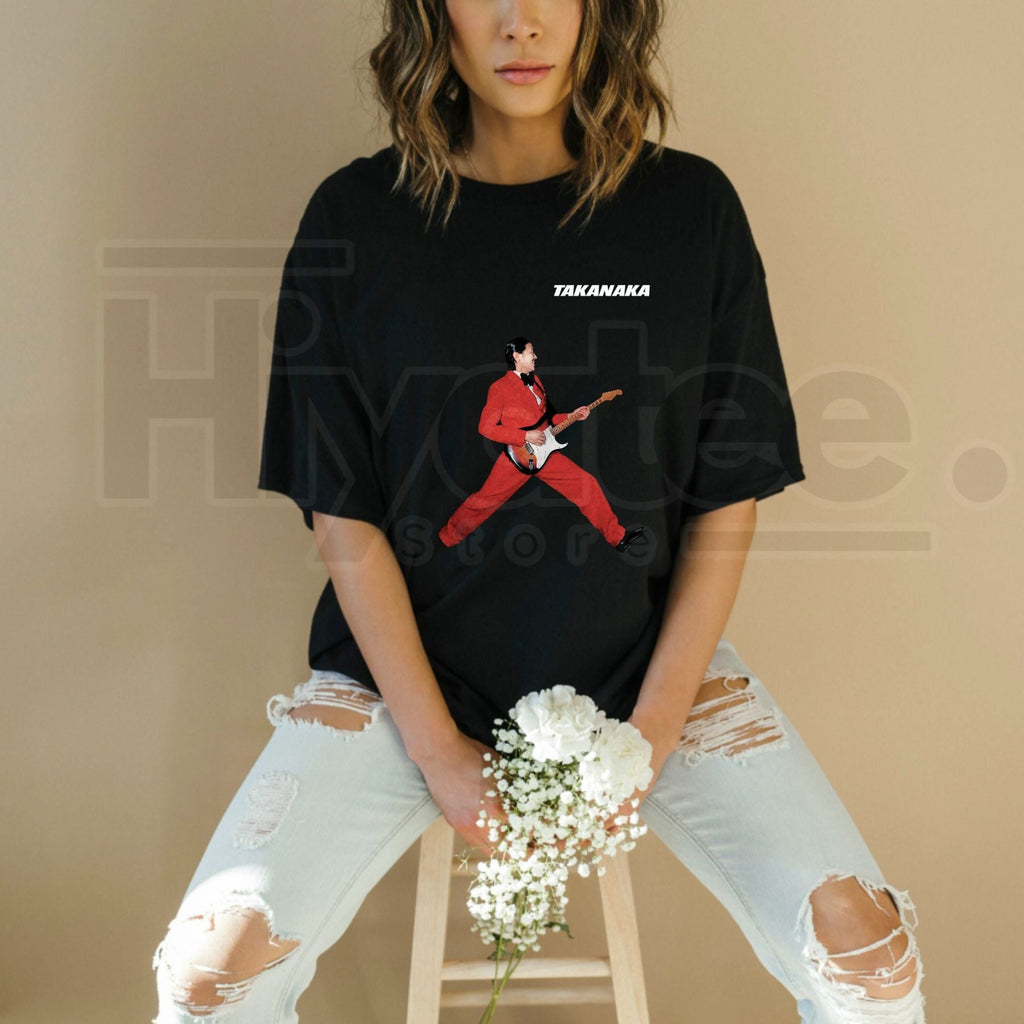 Masayoshi Takanaka – Vintage Japanese City Pop Fusion Graphic Top