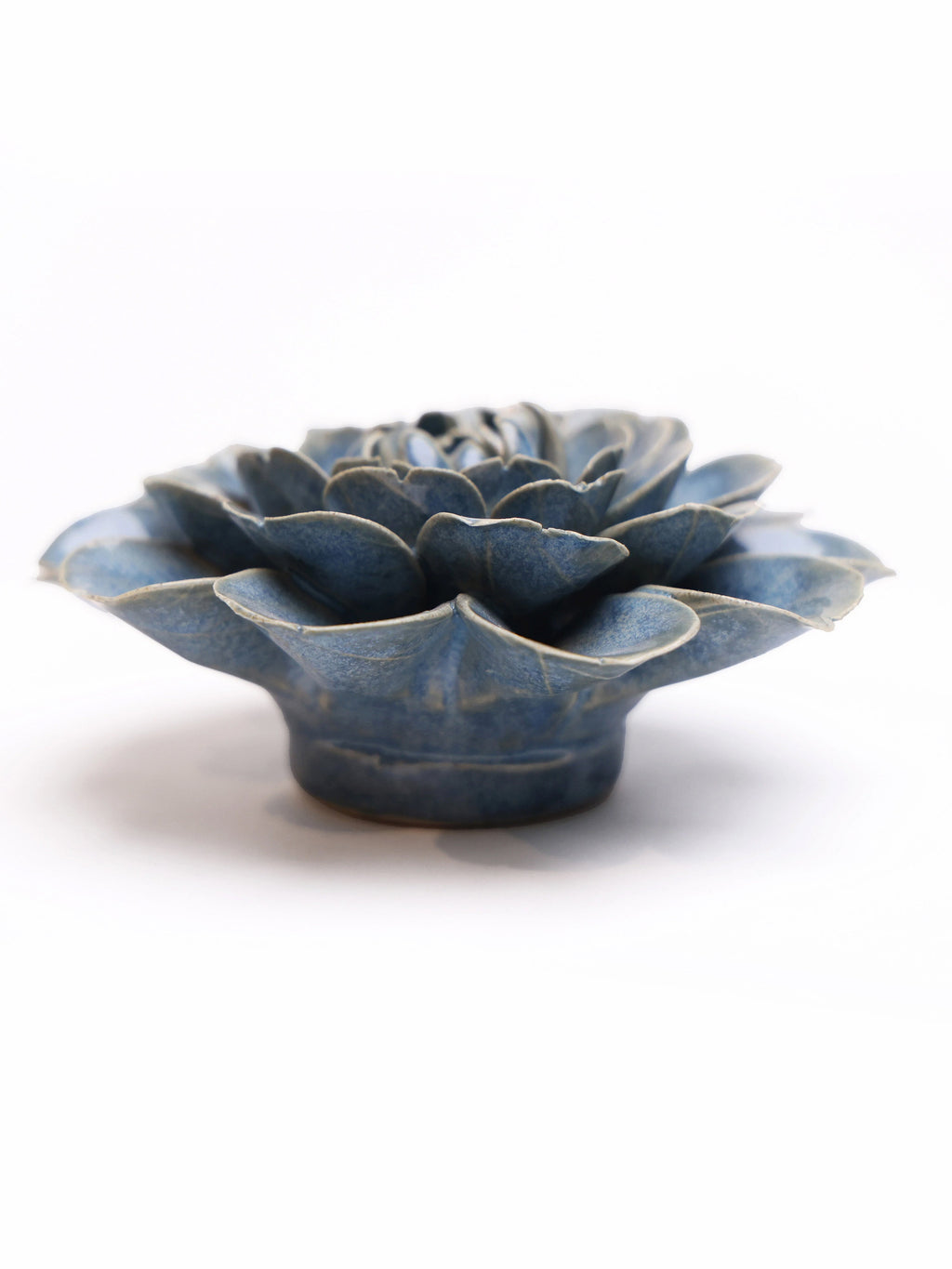 Ceramic Medium Blue Rose