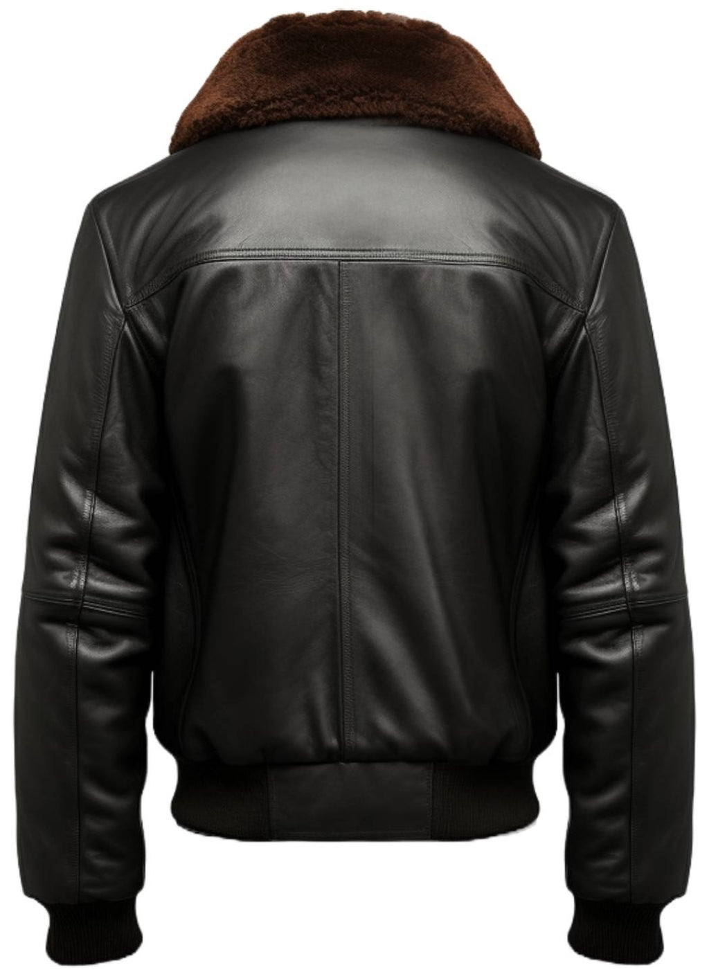Men's Black G1 Aviator Leather Jacket