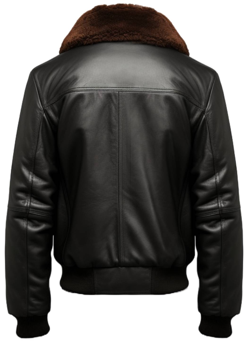 Men's Black G1 Aviator Leather Jacket