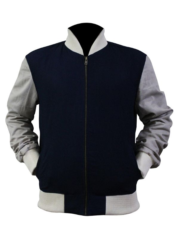 Men Cotton Jacket - Black