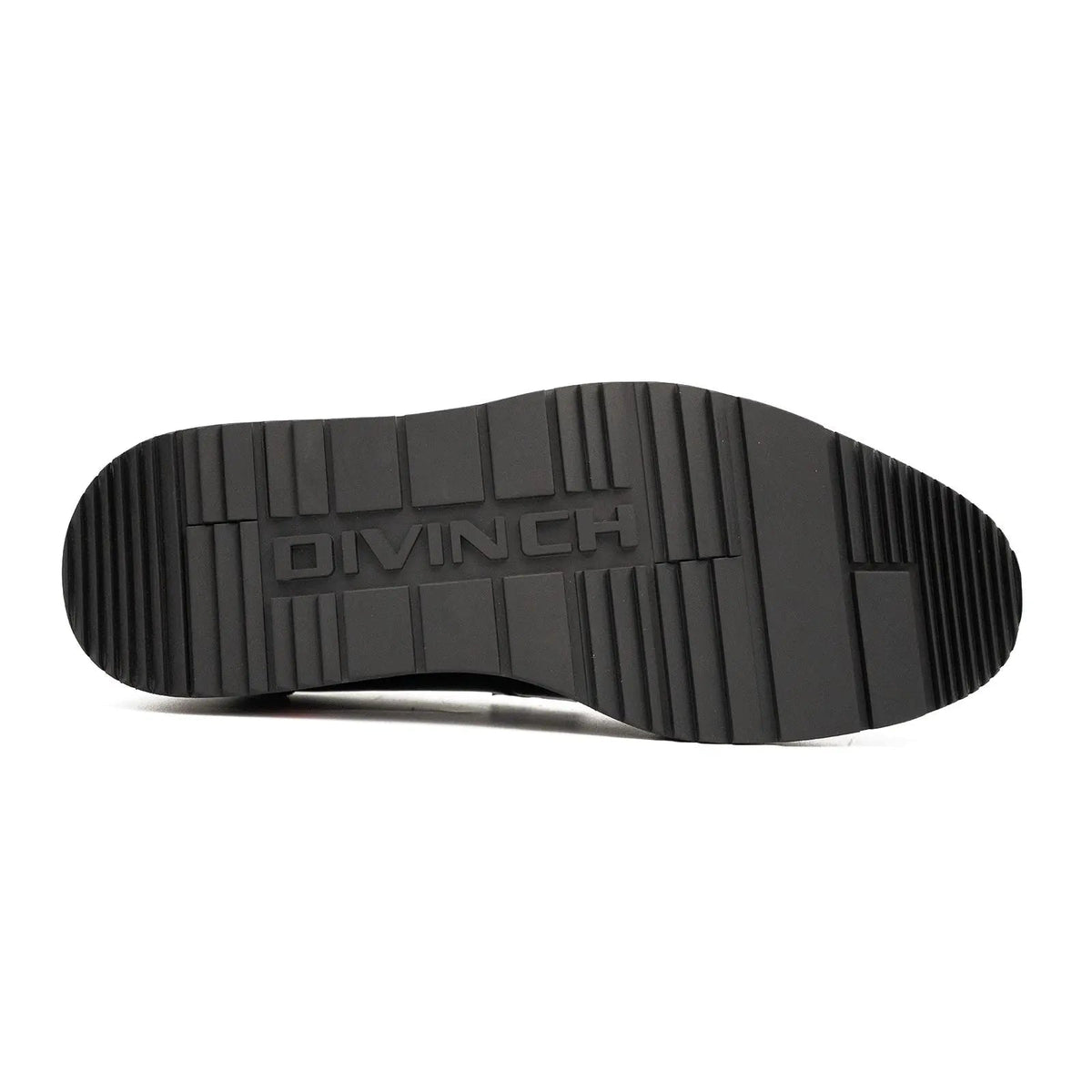 Black Platform Calf Leather Loafers