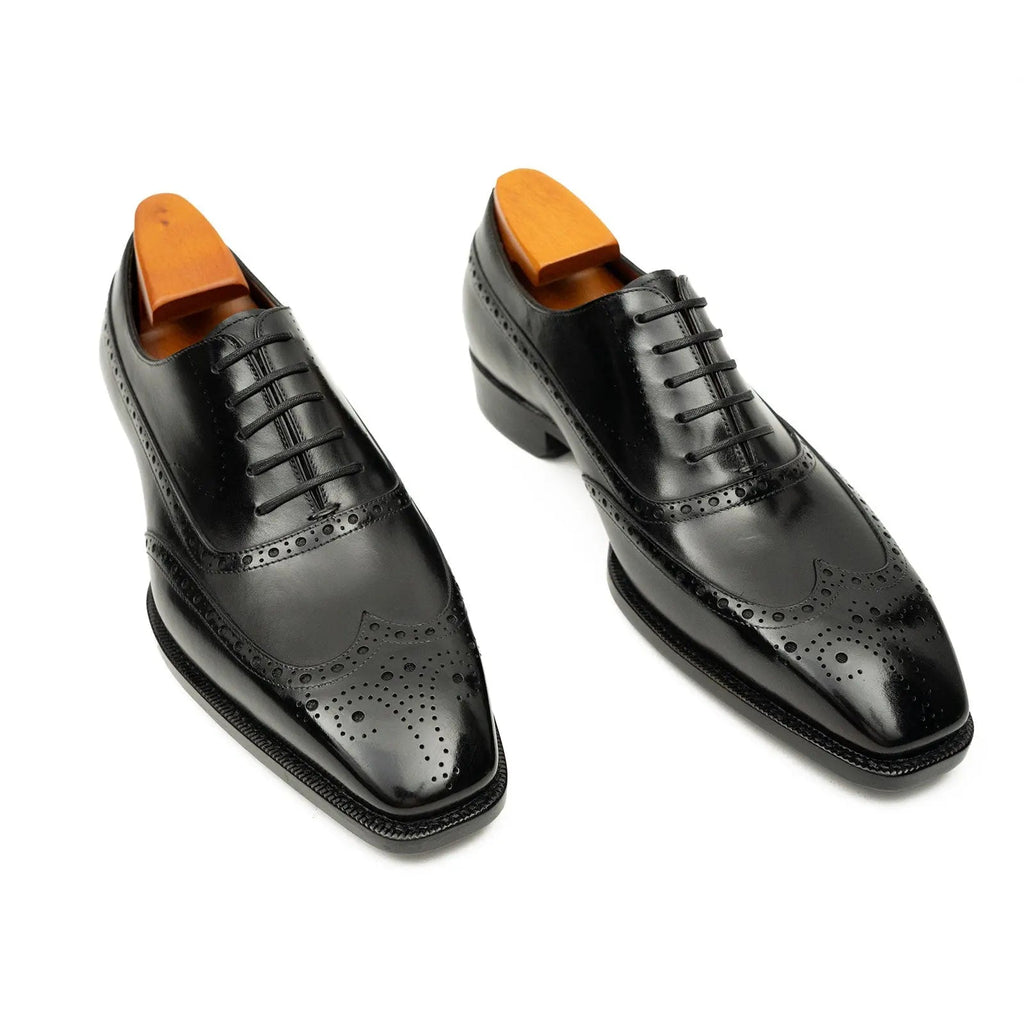 Men's Goodyear Welted Brogue Oxford Shoes