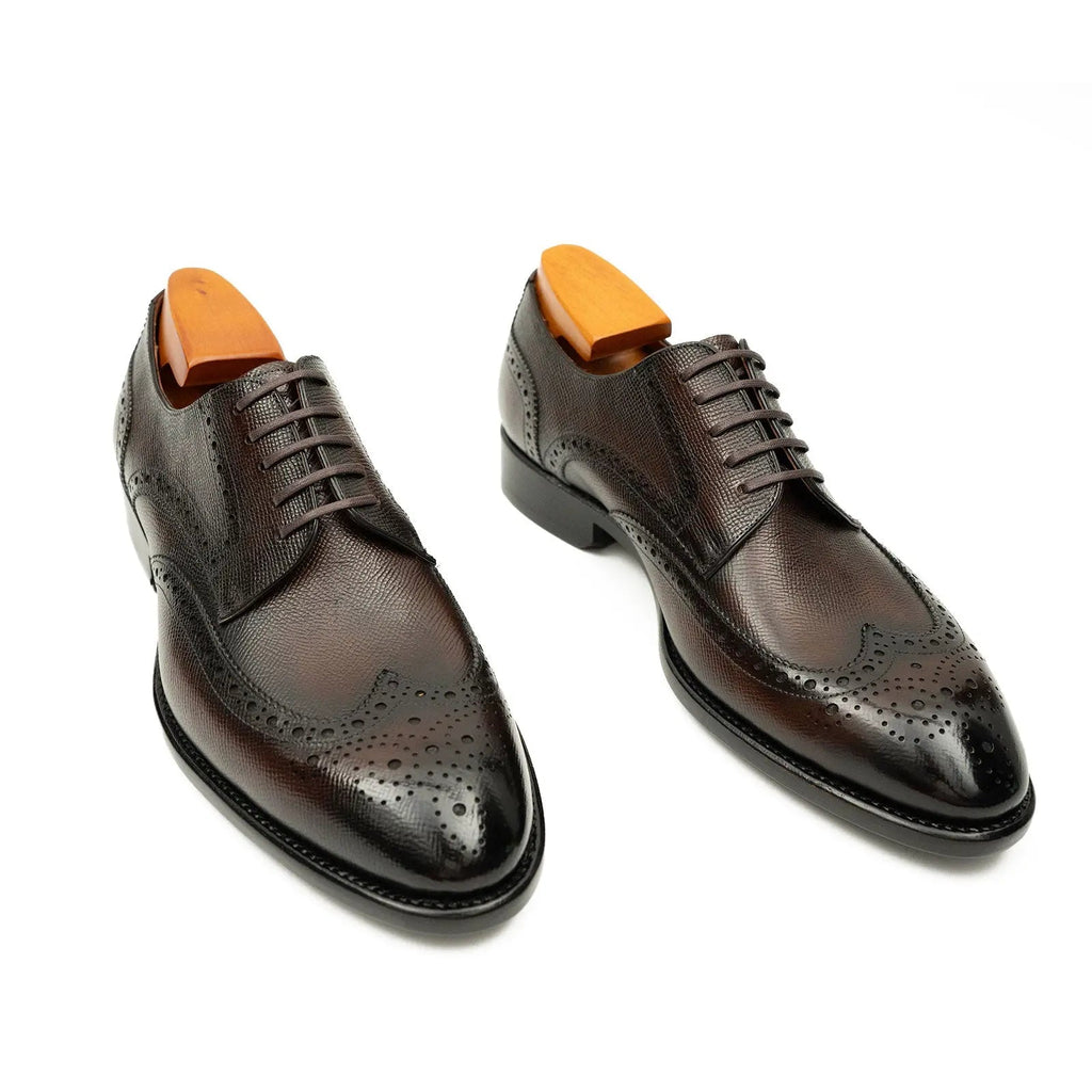 Men's Goodyear Welted Brogue Oxford Shoes