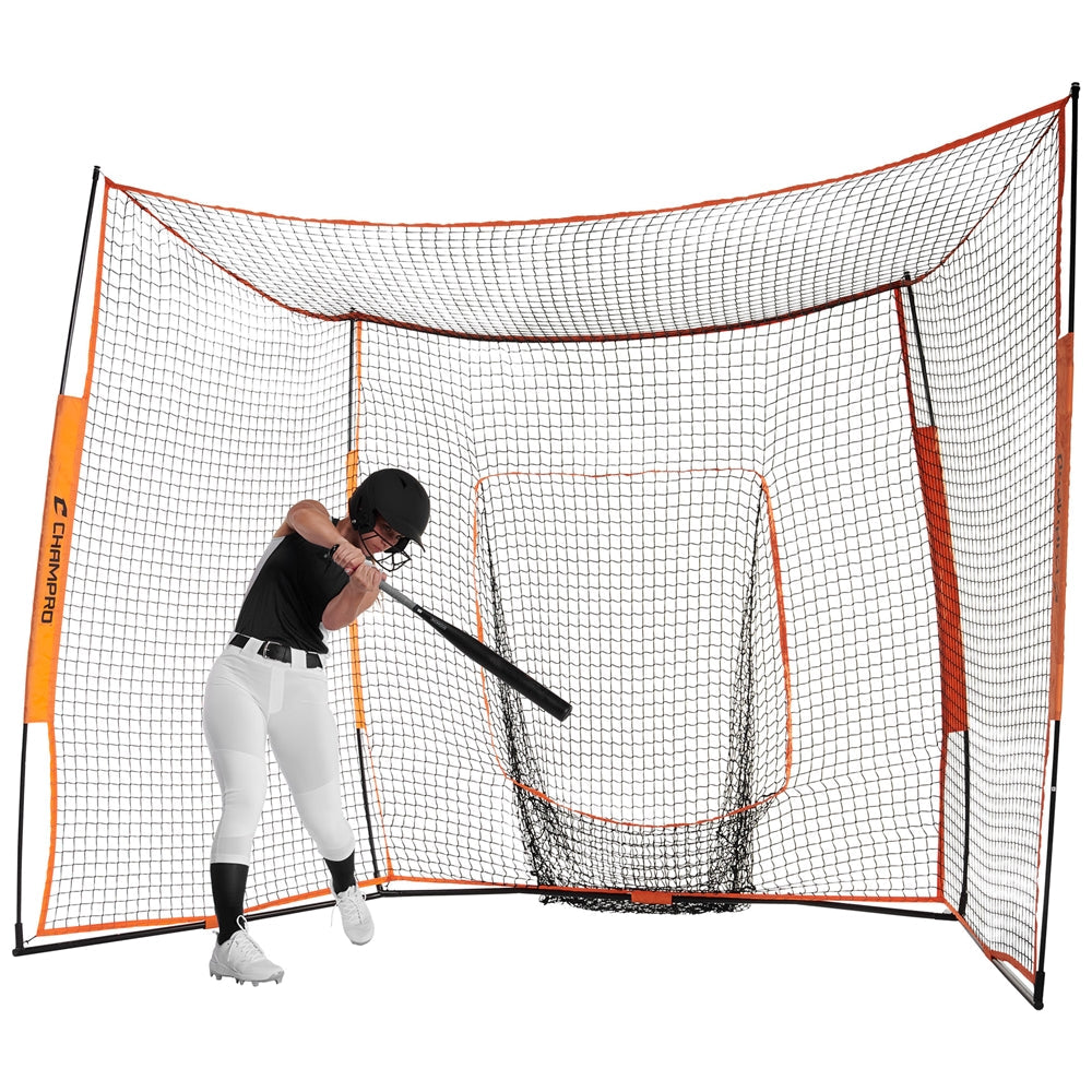 8' X 10' MVP BACKSTOP - PLAIN BOX | TRAINING SCREEN