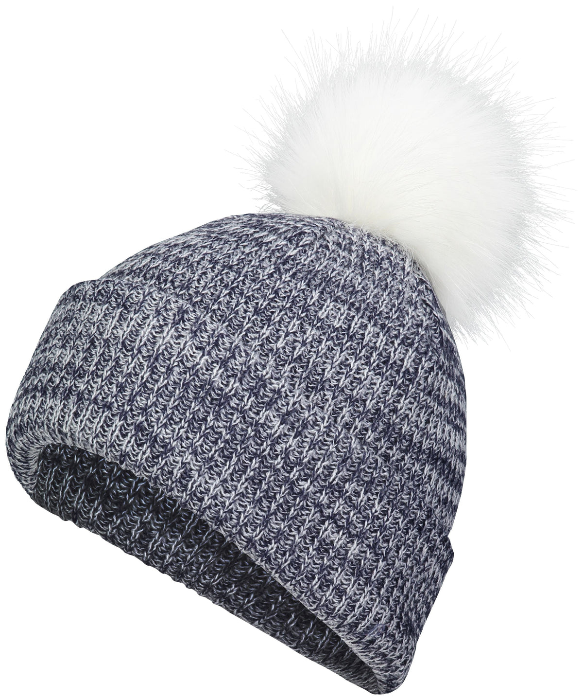 FAUX FUR POM BEANIE