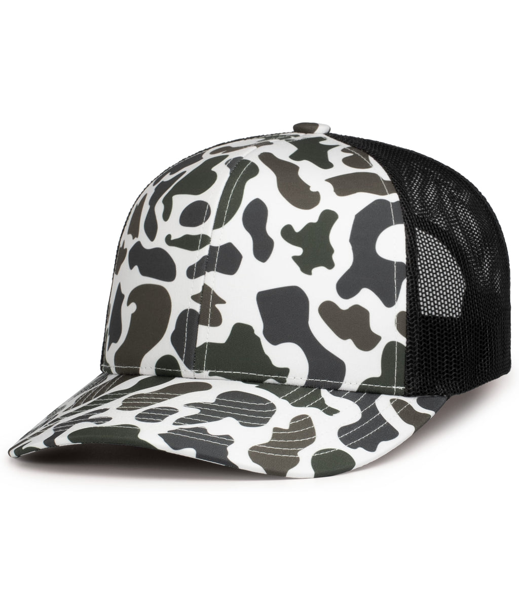 WEEKENDER DUCK CAMO TRUCKER SNAPBACK CAP - ADJUSTABLE