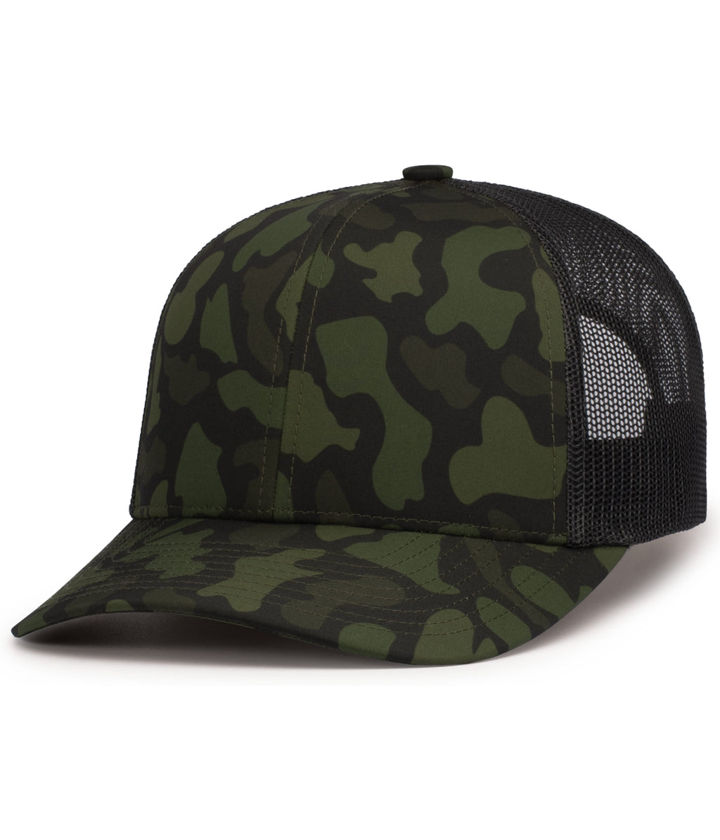 WEEKENDER DUCK CAMO TRUCKER SNAPBACK CAP - ADJUSTABLE