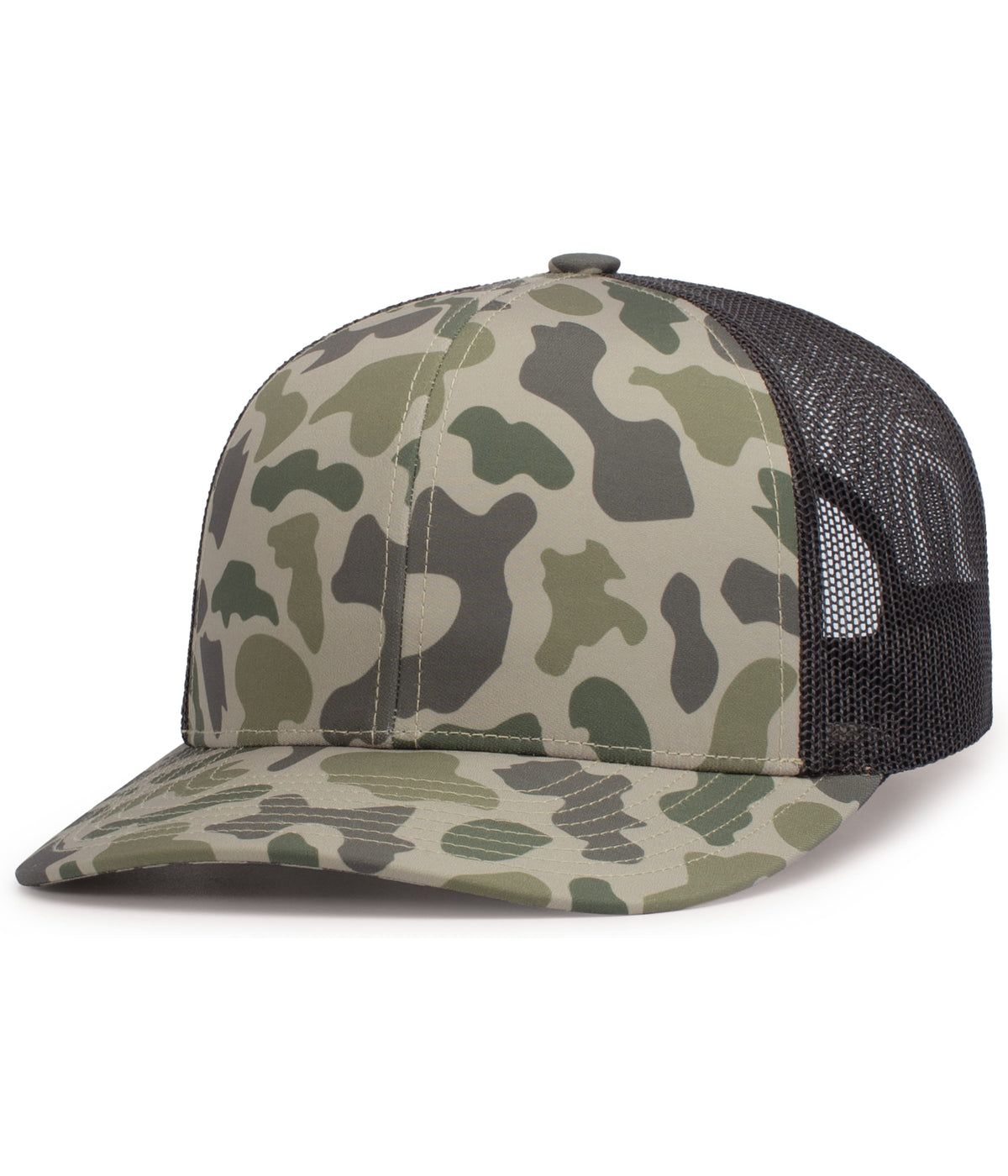 WEEKENDER DUCK CAMO TRUCKER SNAPBACK CAP - ADJUSTABLE