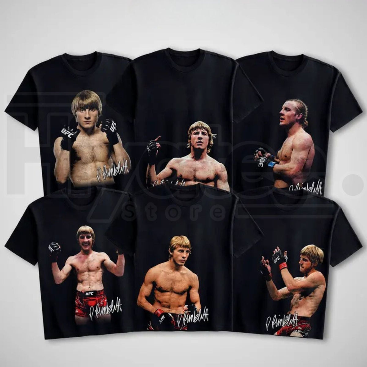 Paddy The Baddy Pimblett UFC Collection Menswear T-Shirt – MMA Fan Highlight Tee