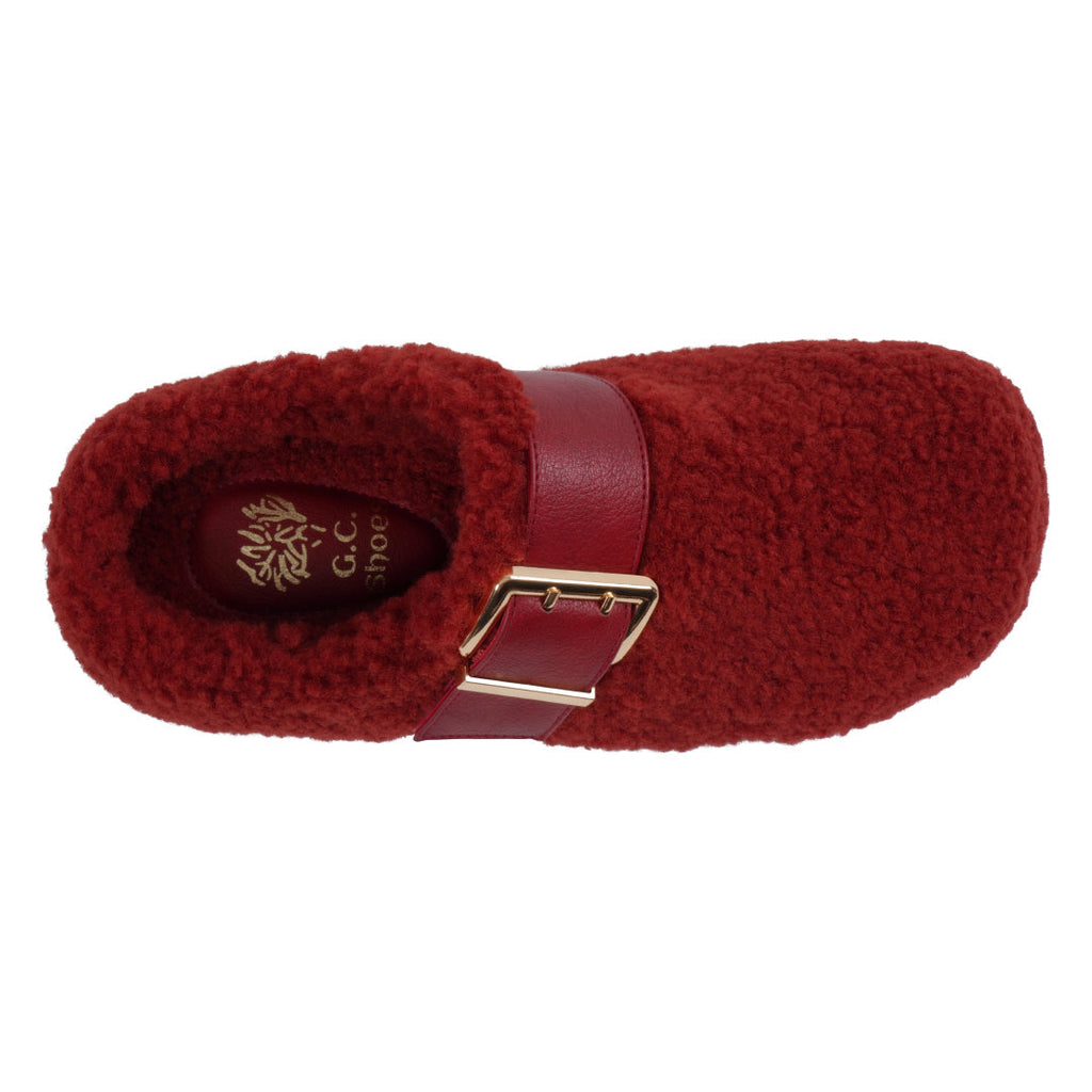Women's Patsy Burgundy Flat