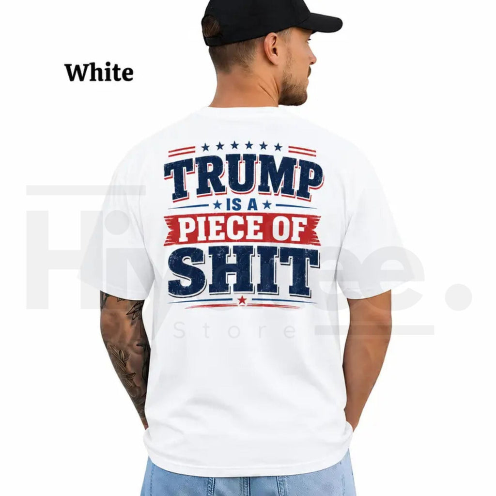 Piece Of Shirt Typography T-Shirt – Short Sleeve Printed Graphic Tee, Humorous Daily Casual Cotton Shirt for Men & Women